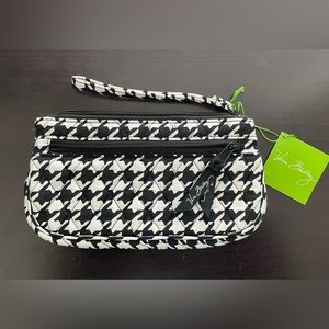 Houndstooth Vera Bradley Wristlet